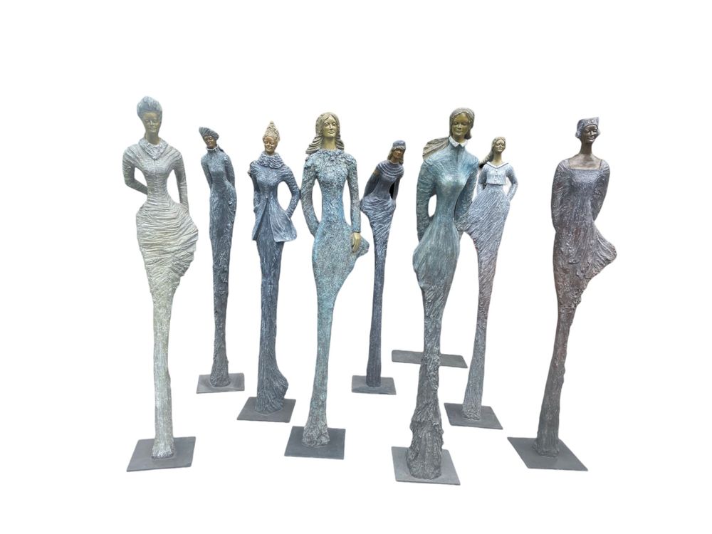 Decorative objects - LA BOHEME bronze sculpture. - LUSSOU-SCULPTEUR