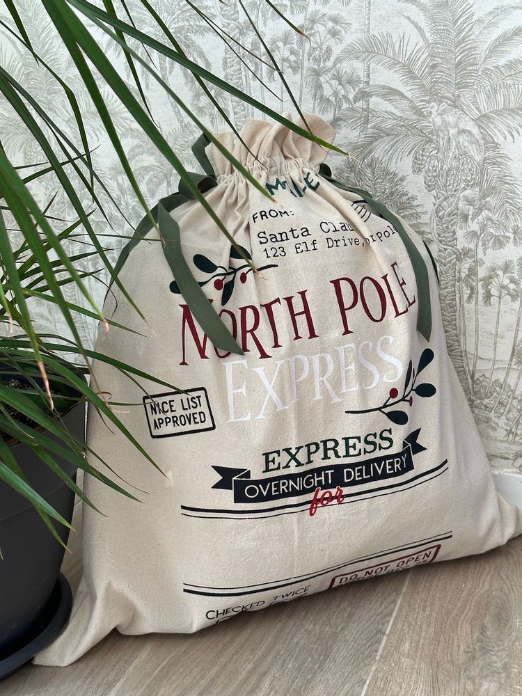Other Christmas decorations - Santa's Sack Gift Pouch: A Magical Christmas Touch - ATELIER COSTÀ