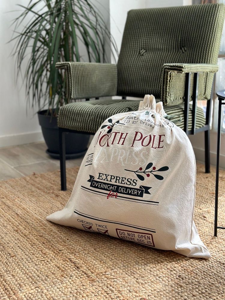 Other Christmas decorations - Santa's Sack Gift Pouch: A Magical Christmas Touch - ATELIER COSTÀ