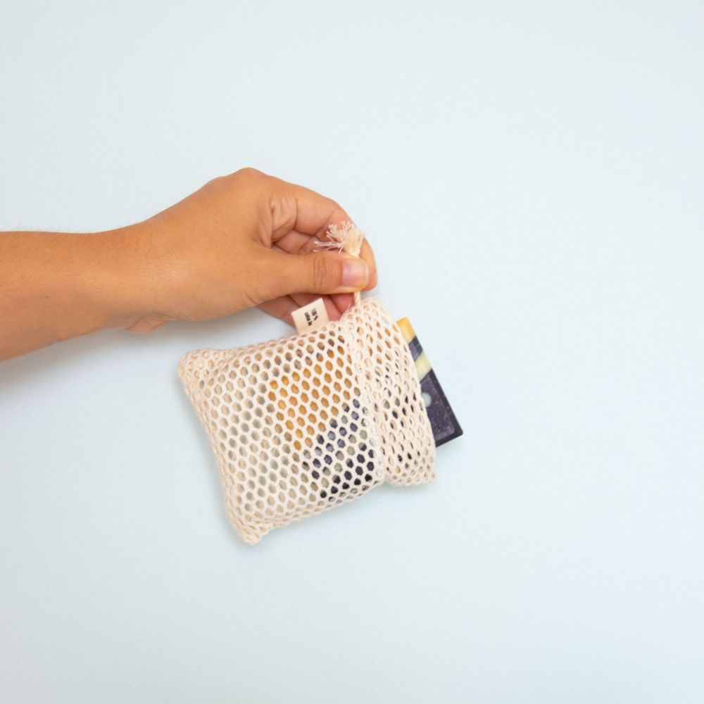 Other bath linens - Soap-saver net | Organic cotton - CHAMARREL