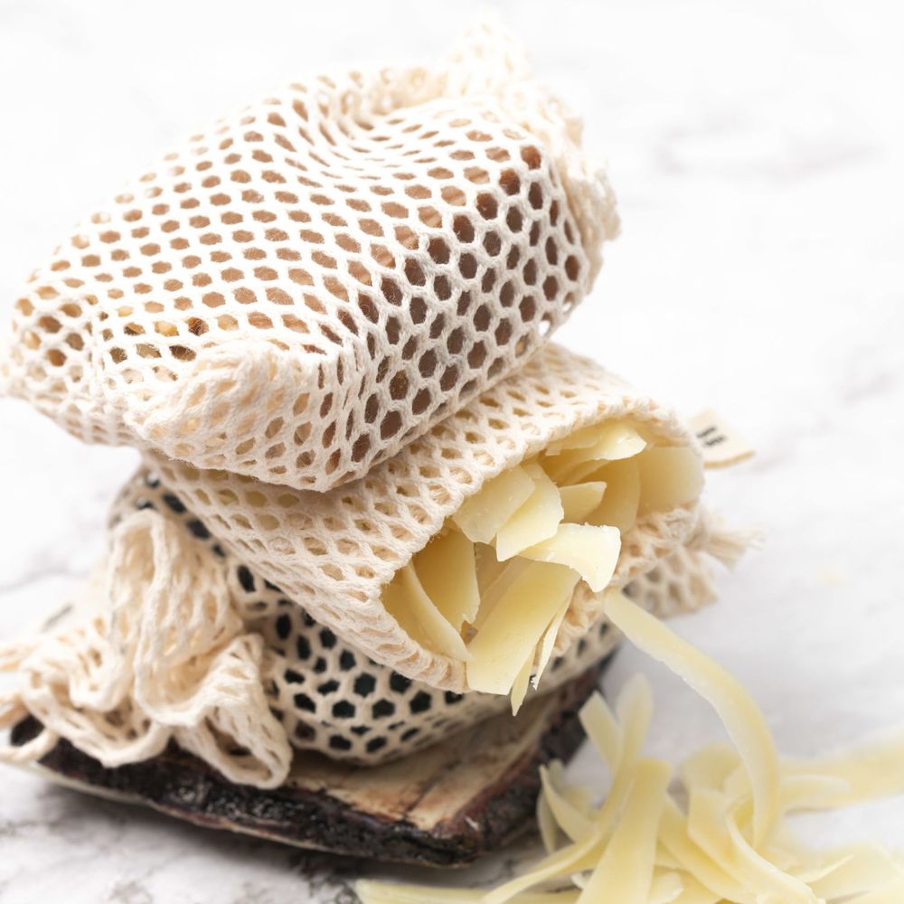 Other bath linens - Soap-saver net | Organic cotton - CHAMARREL