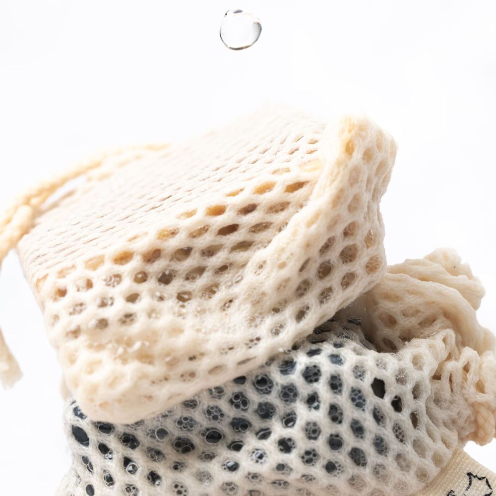 Other bath linens - Soap-saver net | Organic cotton - CHAMARREL