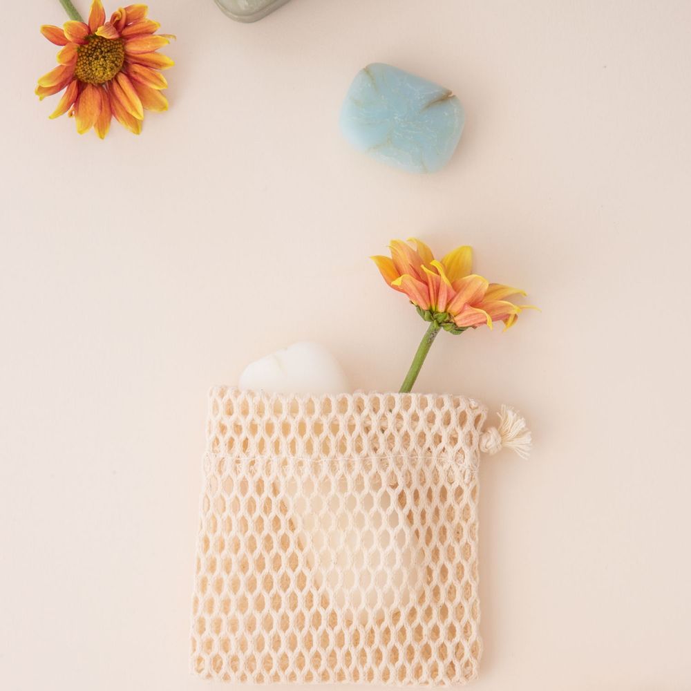 Other bath linens - Soap-saver net | Organic cotton - CHAMARREL
