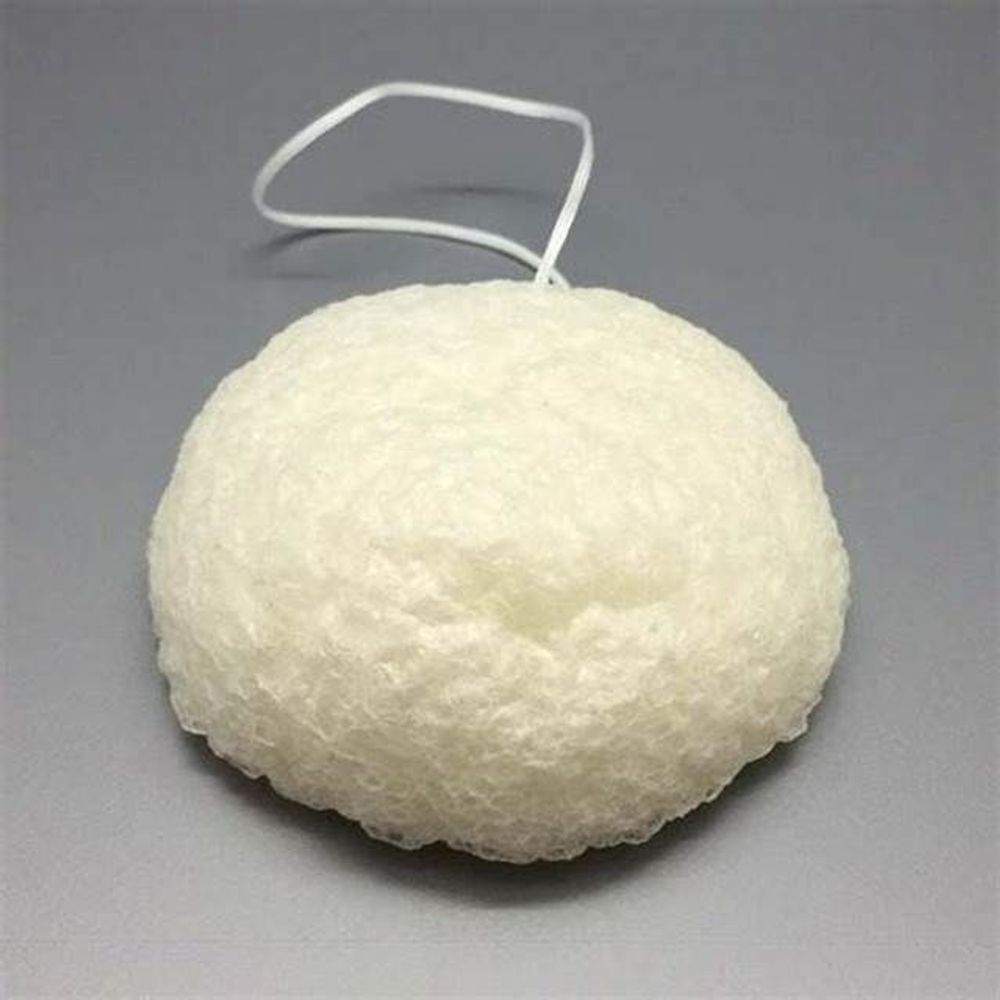 Childcare  accessories - Organic konjac sponge, 100% vegetable for babies - LE CHARBON ACTIF FRANCAIS