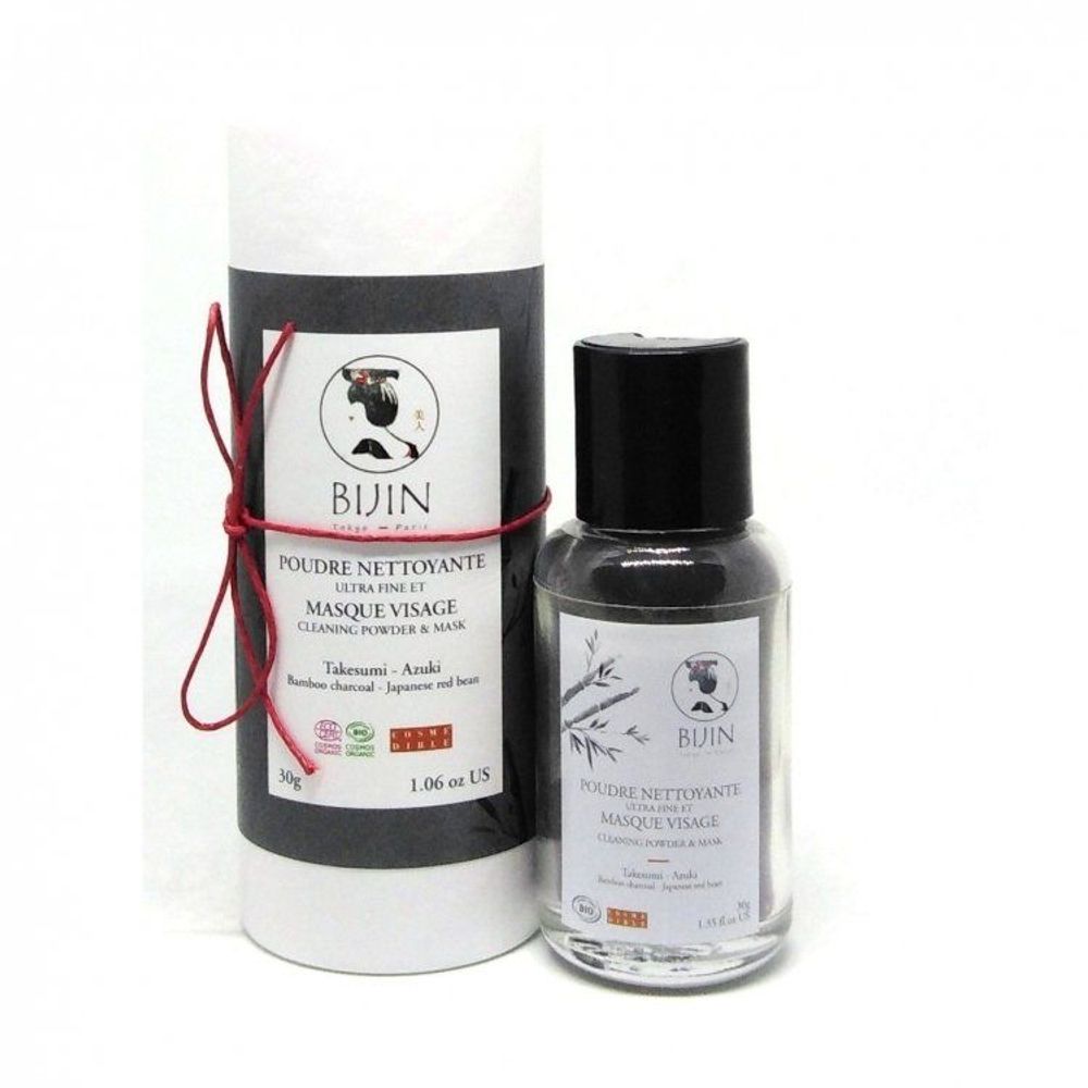Cosmétiques - Poudre nettoyante et masque visage 2 en 1 au charbon actif Takesumi - LE CHARBON ACTIF FRANCAIS