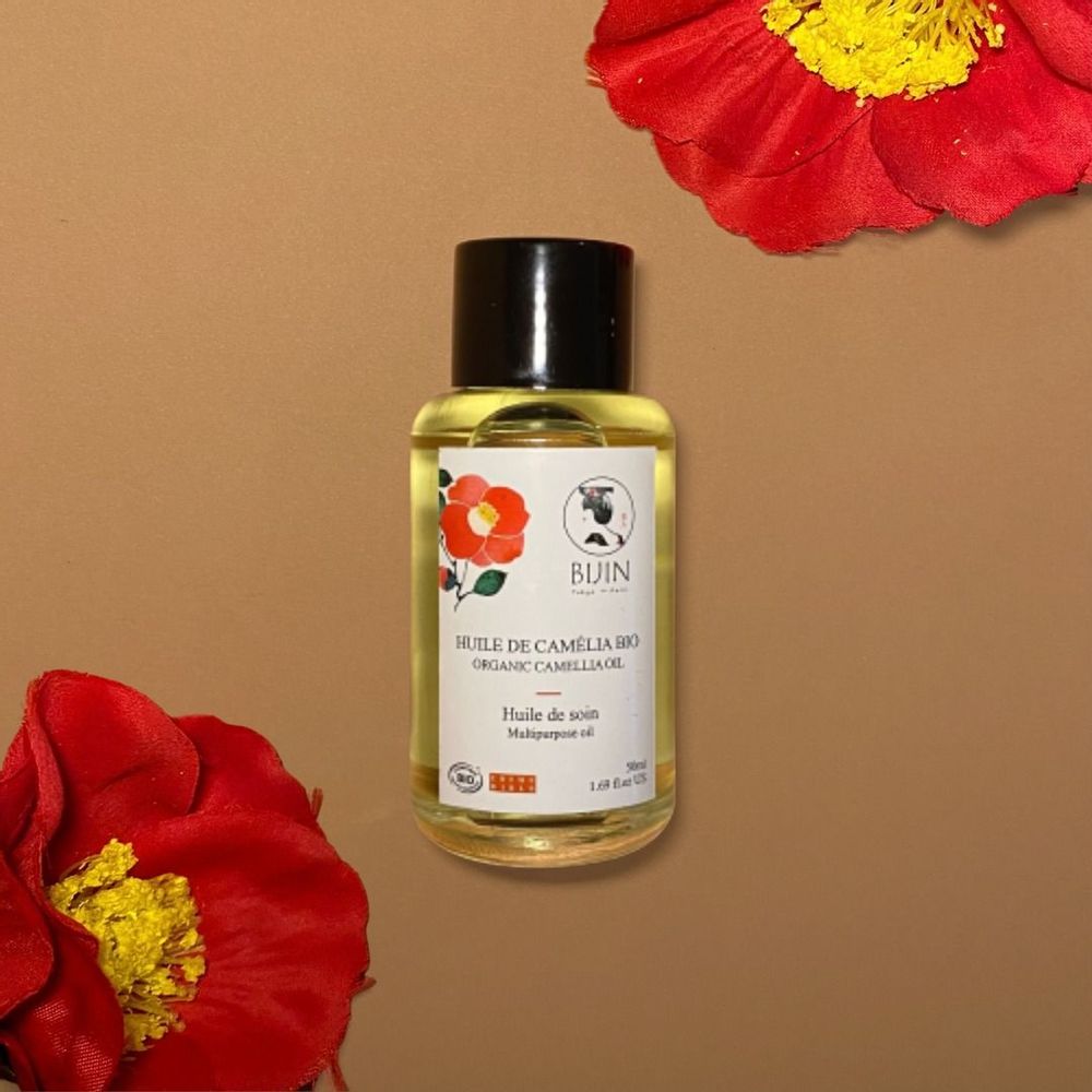 Gifts - Organic camellia oil for face, body, hair, stretch marks - LE CHARBON ACTIF FRANCAIS