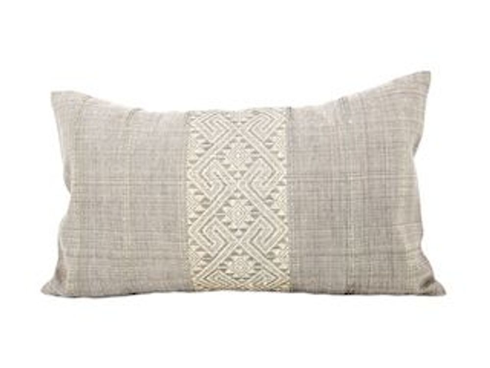 Coussins textile - Housse de coussin - Fleur de vigne de Kudzu - NIKONE HANDCRAFT, LAOS