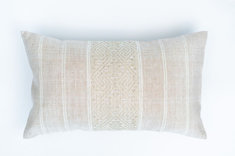 Coussins textile - Housse de coussin - Fleur de vigne de Kudzu - NIKONE HANDCRAFT, LAOS