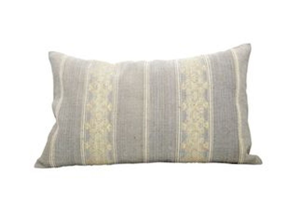Fabric cushions - Cushion cover - Cotton flower pattern - NIKONE HANDCRAFT, LAOS