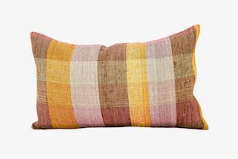 Fabric cushions - Cotton and vine cushion cover - NIKONE HANDCRAFT, LAOS