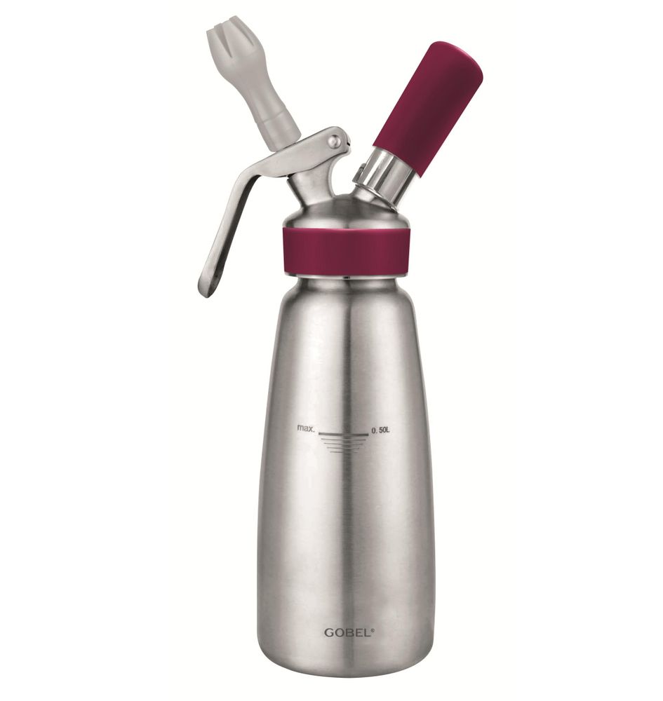 Ustensiles de cuisine - Siphon inox 0,5L - GOBEL