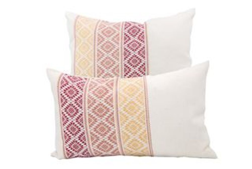 Cushions - Cotton cushion cover - NIKONE HANDCRAFT, LAOS