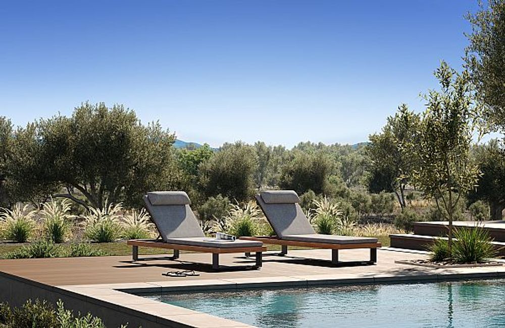 Transats - Chaise longue Truro simple - JATI & KEBON