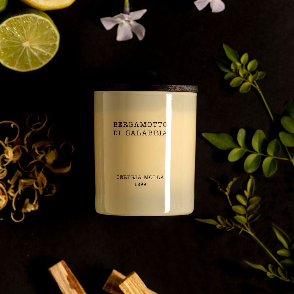 Decorative objects - Premium candle 230 gr. Bergamotto of Calabria - CERERIA MOLLA 1899 CANDLES