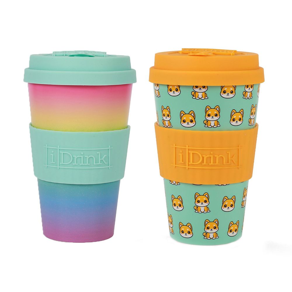 Tasses et mugs - Gobelet R-PET 435 ml COLLECTION (MIX 2) - I-DRINK