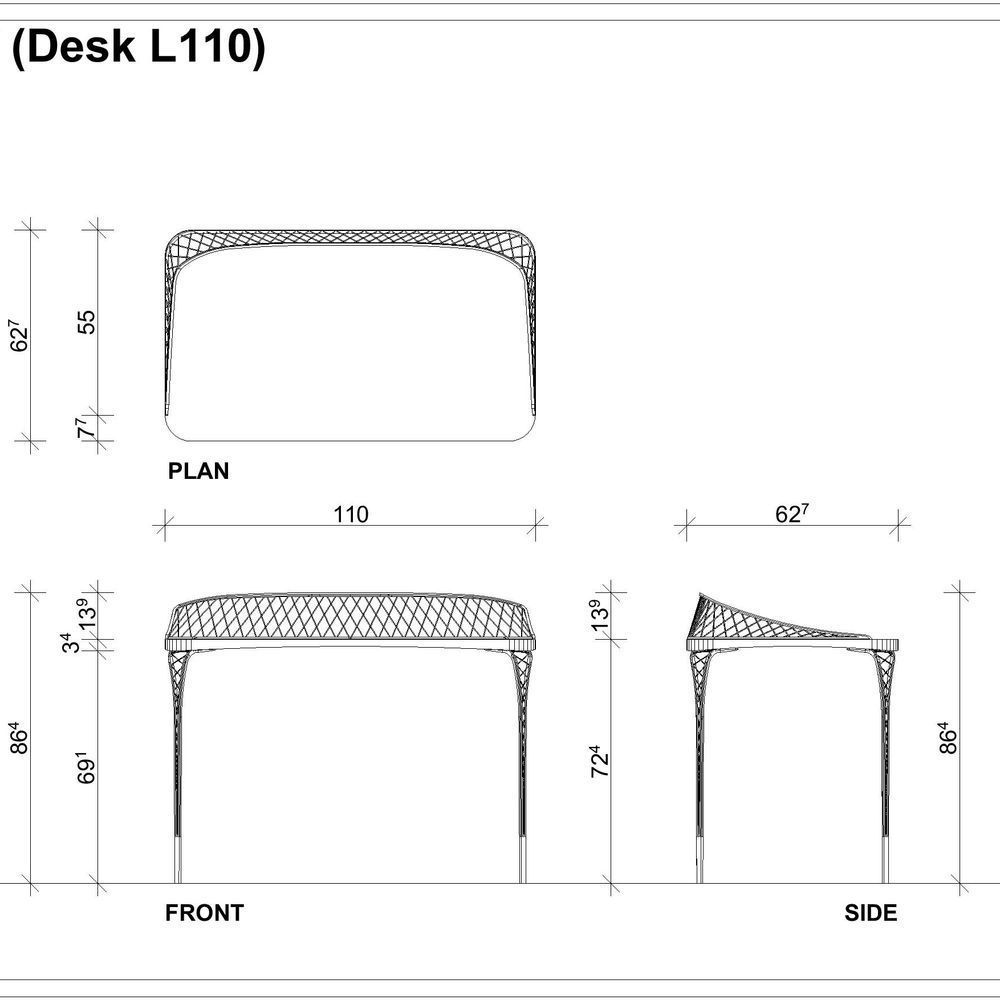 Bureaux - Gustav ı Bureau ı L110 - SOFTICATED