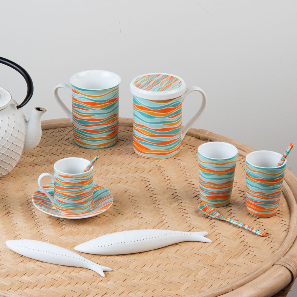 Tasses et mugs - COFFRET 4 MUGS 35 CL ALIZE - TABLE PASSION / BASTIDE 1880