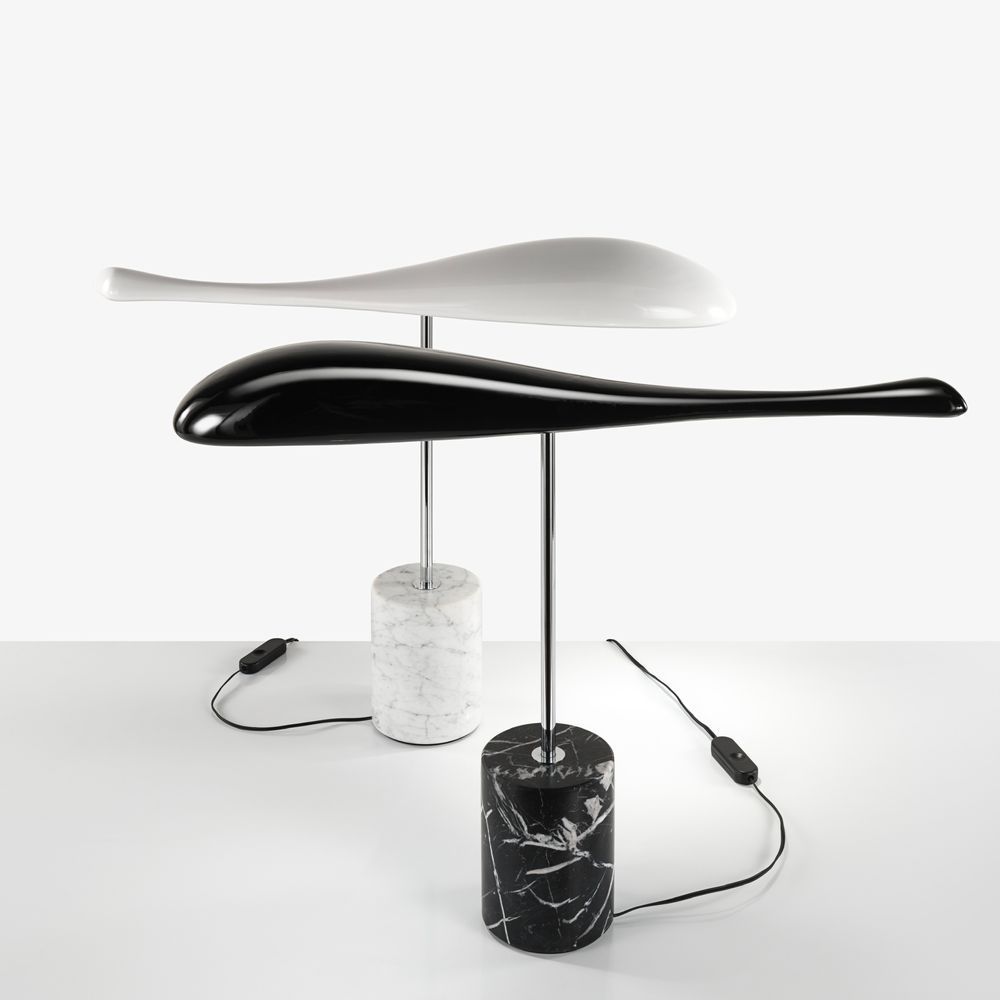 Table lamps - Flying Fish I Table Lamp I White - SOFTICATED