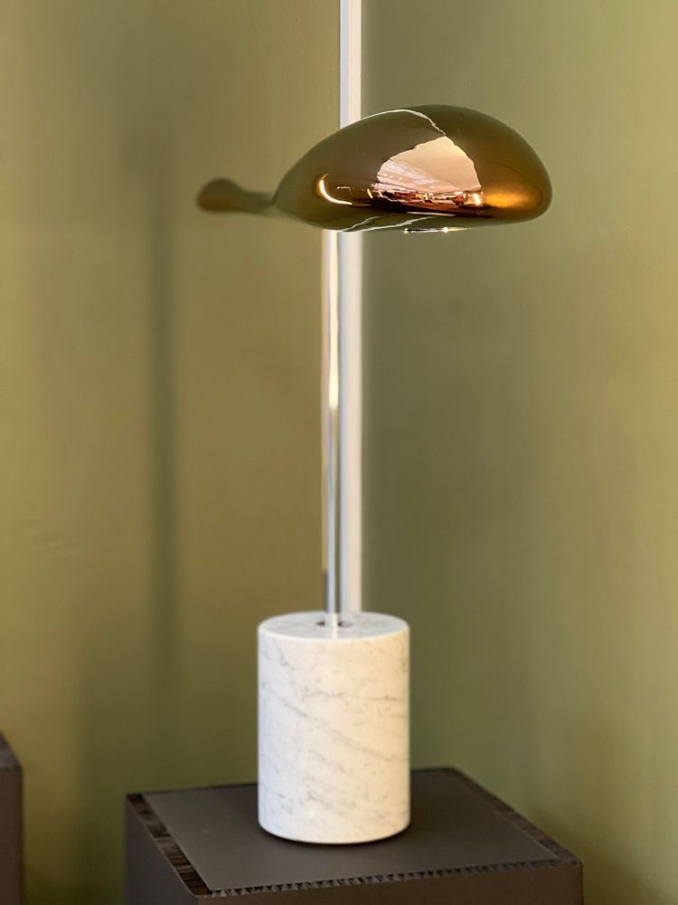 Table lamps - Flying Fish I Table Lamp I Copper - SOFTICATED