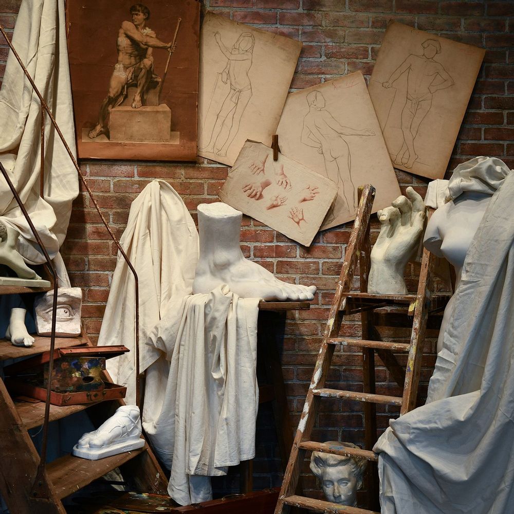 Sculptures, statuettes and miniatures - ARTISTIC CURIOSITIES - ATELIERS C&S DAVOY
