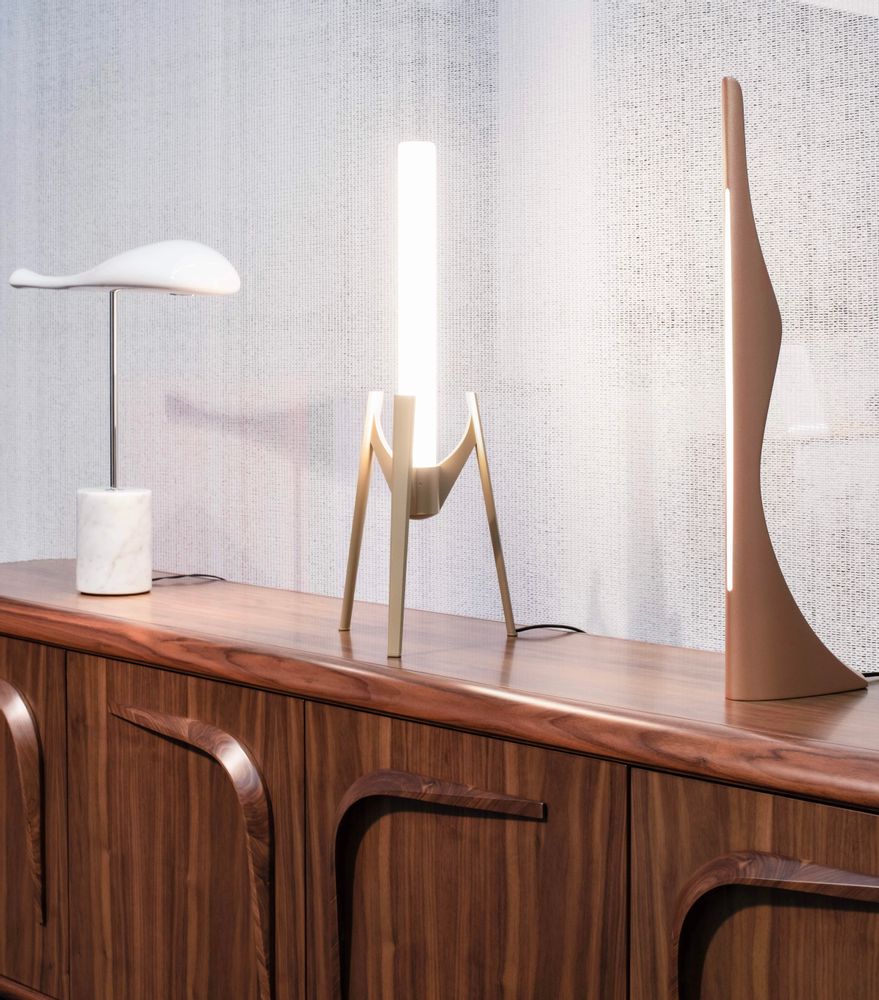 Table lamps - Silhouette I Table Lamp I Copper - SOFTICATED