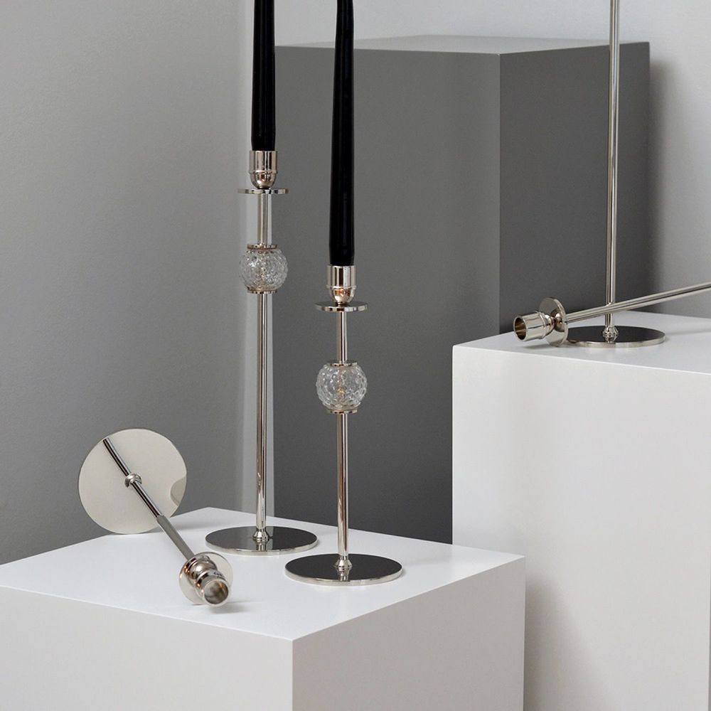 Design objects - Candlestand, La Luna - 40 cm - HILKE COLLECTION AB