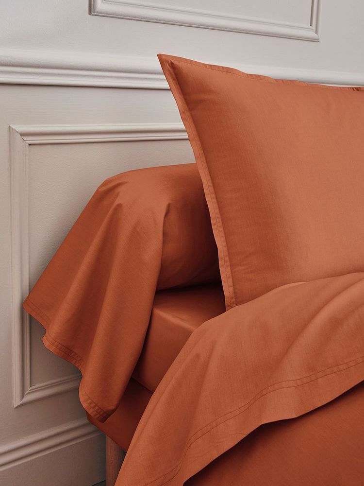 Linge de lit - Première Terre de Sienne - Parure de lit - ESSIX