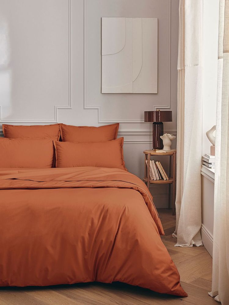 Linge de lit - Première Terre de Sienne - Parure de lit - ESSIX
