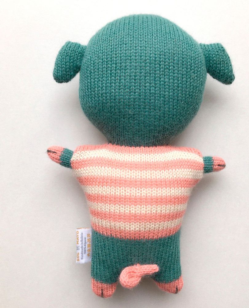 Toys - NICO knitted plushie. FANTASTIC FRIENDS collection. CE standards - SOL DE MAYO