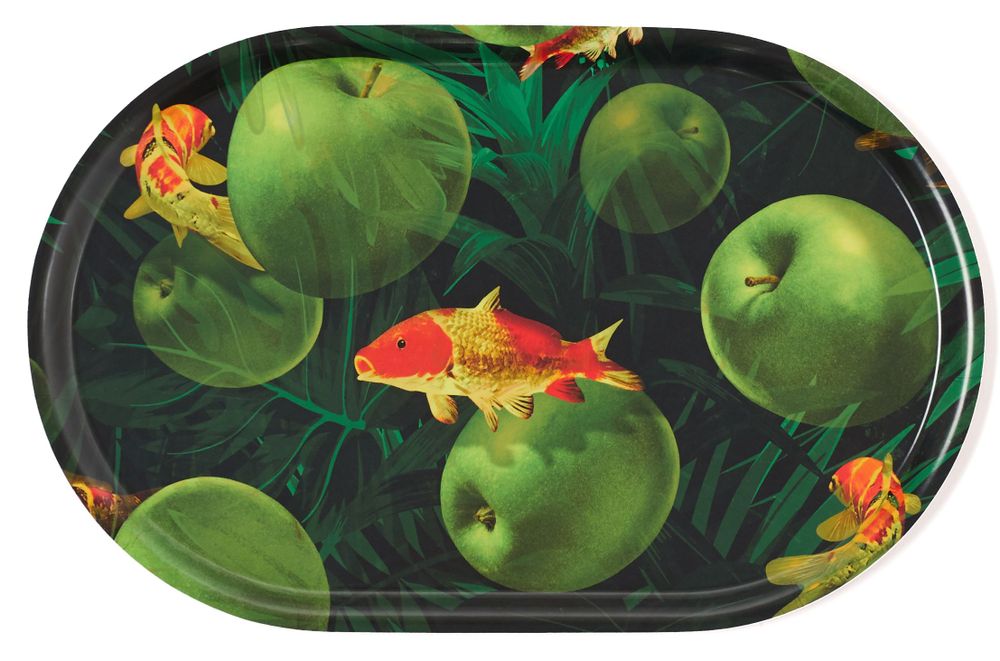 Decorative objects - Onirik oval tray - GANGZAÏ DESIGN