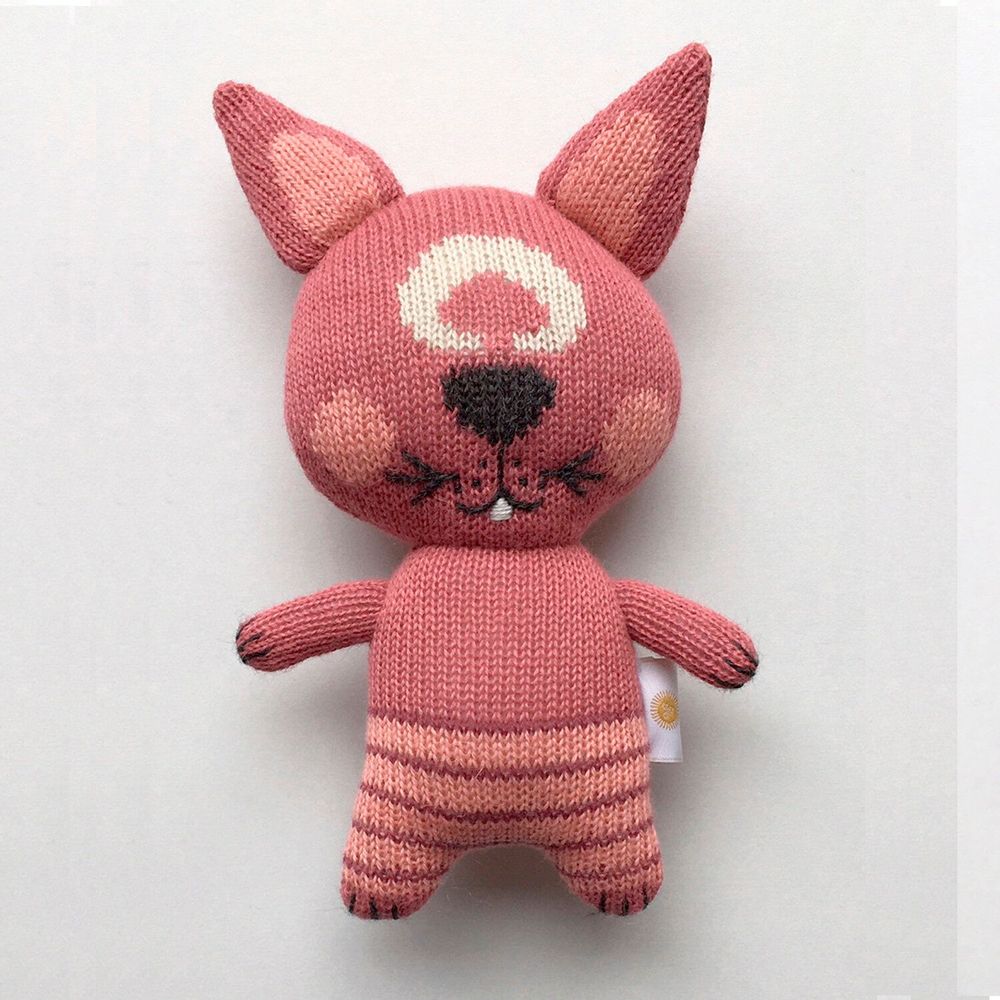 Decorative objects - NIFI knitted plushie. FANTASTIC FRIENDS. CE standards - SOL DE MAYO