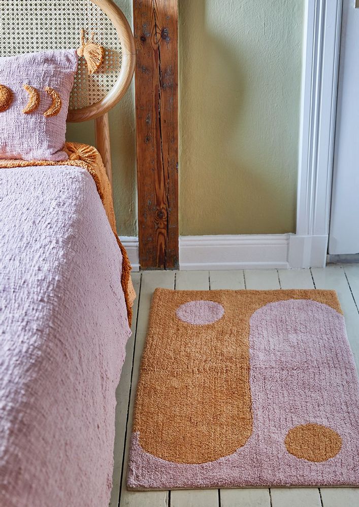 Rugs - Organic cotton rug YINYANG - LIV INTERIOR