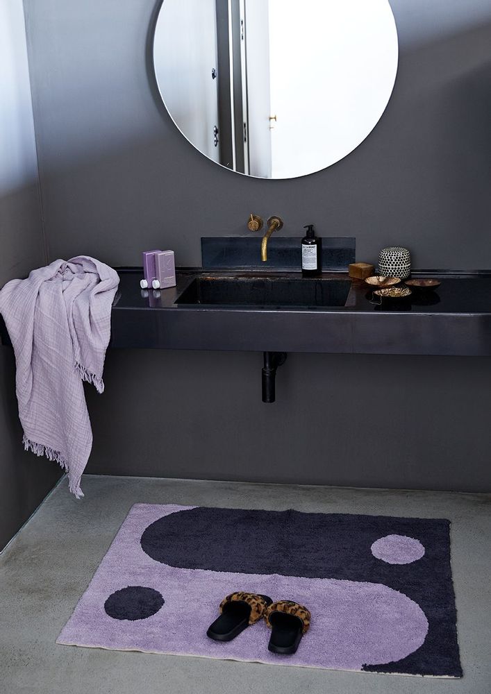 Rugs - Organic cotton rug YINYANG - LIV INTERIOR