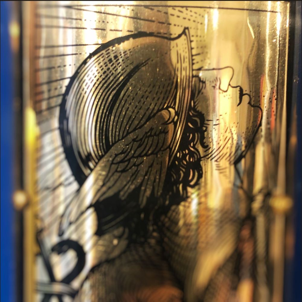 Decorative objects - The Messenger Pillar Candle - Limited edition - 520 g. Mass tinted wax - YLUSTRE
