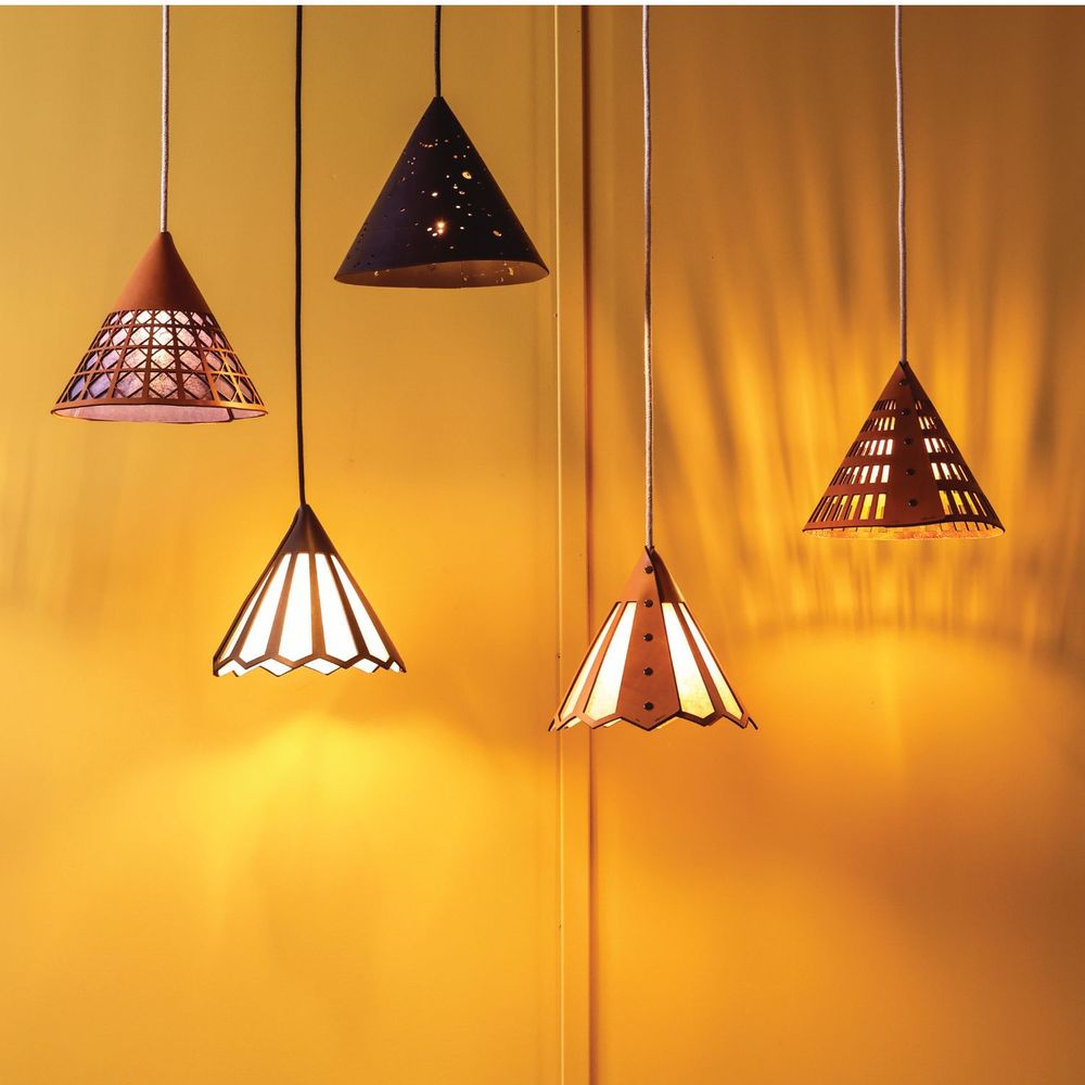 Objets design - BALADEUSE PAN - CUIR - cable - LULE STUDIO