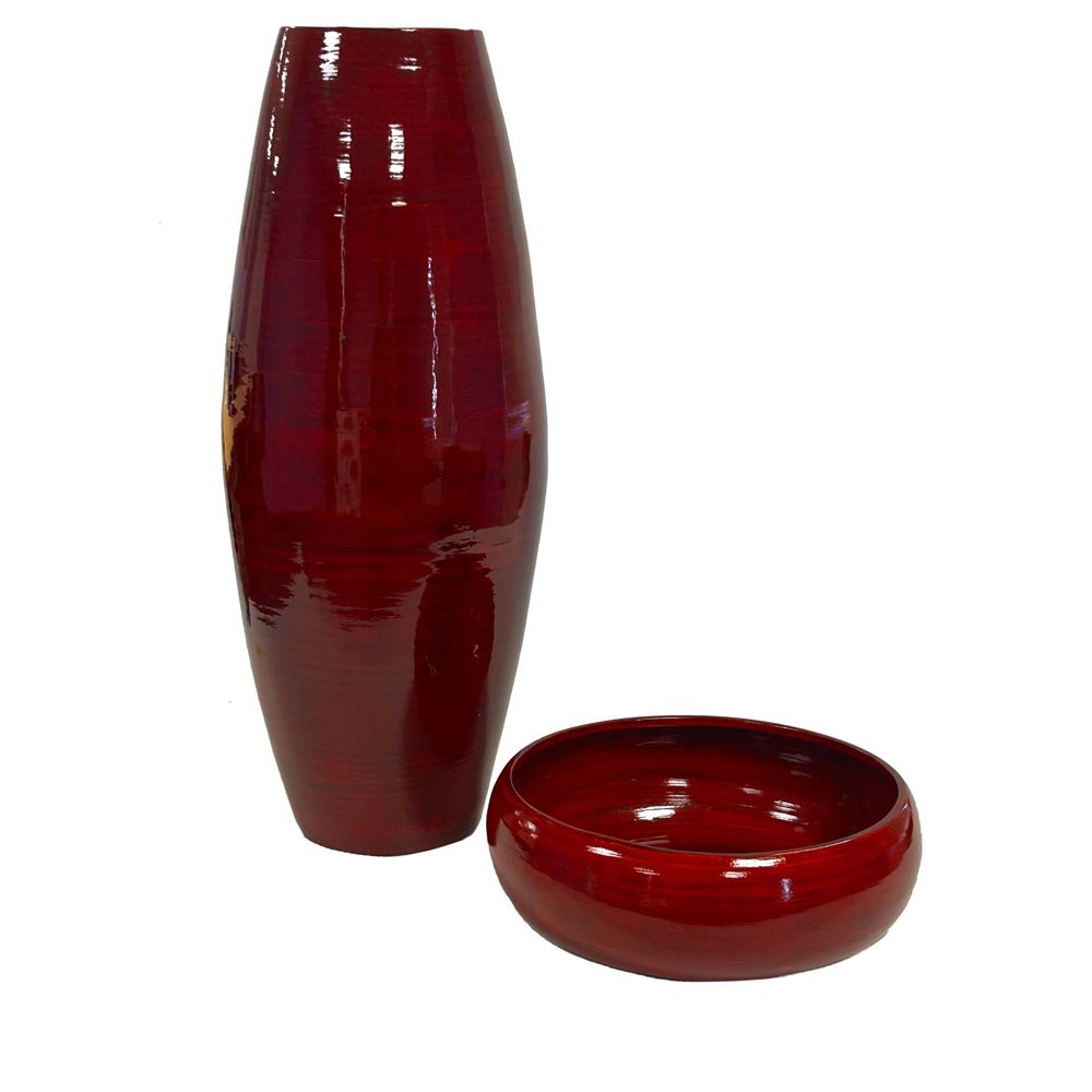 Objets de décoration - Vase ou carafe en bambou - HENDRIKS DECO BV