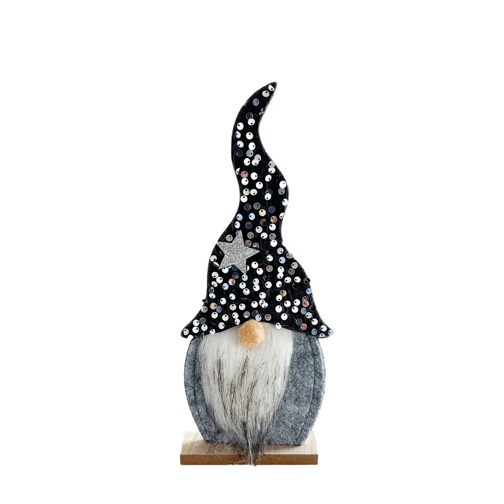 Autres décorations de Noël - Magicien/arbre de Noël en feutre - HENDRIKS DECO BV