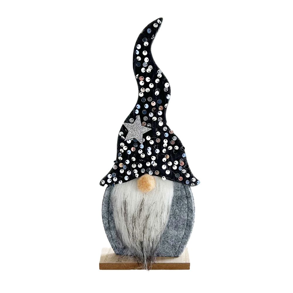 Autres décorations de Noël - Magicien/arbre de Noël en feutre - HENDRIKS DECO BV
