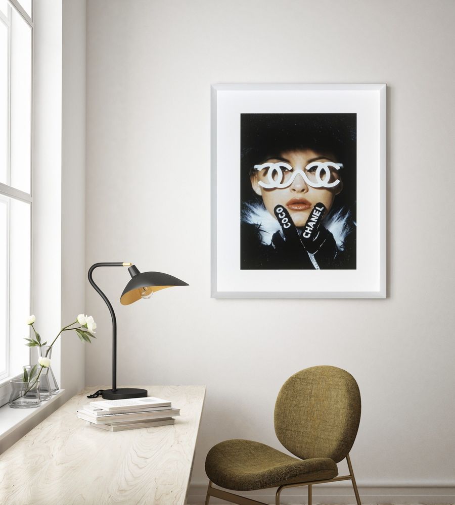 Art photos - Wall decoration. Coco Chanel Girl - ABLO BLOMMAERT