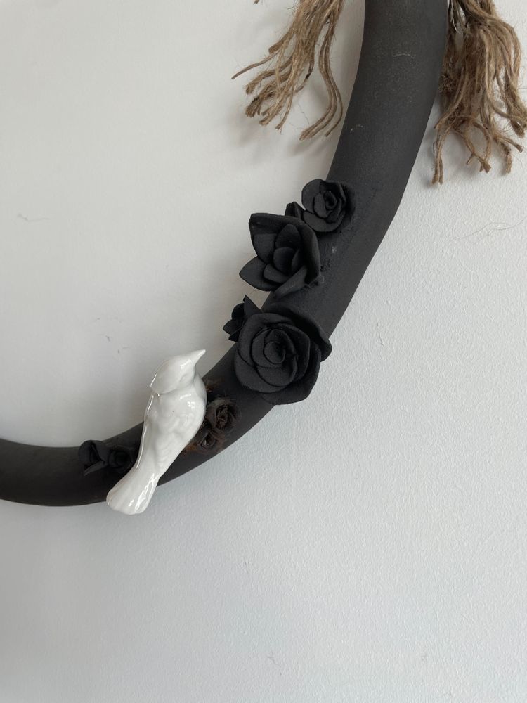Ceramic - house necklace in ceramic - MELANIE BROGLIO