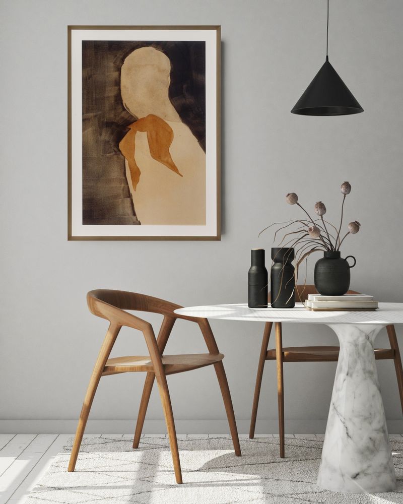 Cadres - Décoration murale. Brown Scarf - ABLO BLOMMAERT