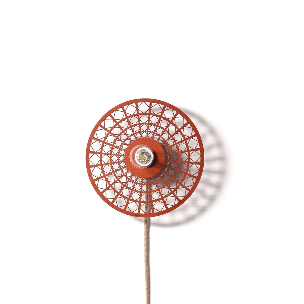 Objets design - APPLIQUE ESSAM - CUIR - cable - LULE STUDIO