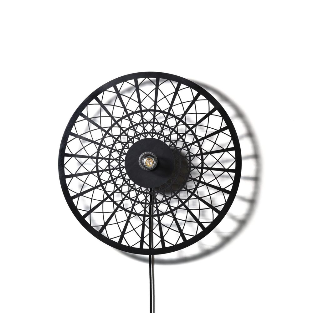Objets design - APPLIQUE ESSAM - CUIR - cable - LULE STUDIO