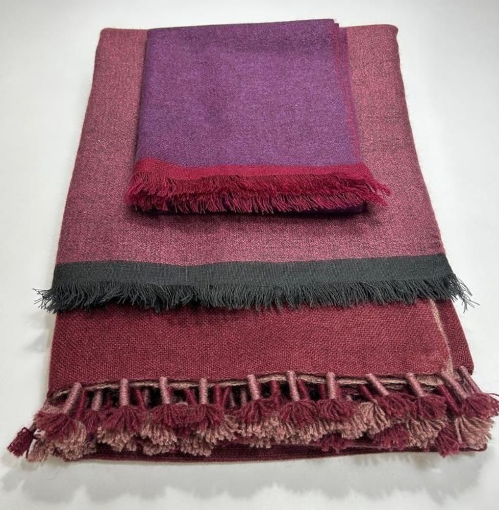 Scarves - Cashmere , cashmere blends & Yak wool accessories - WEAVES & BLENDS