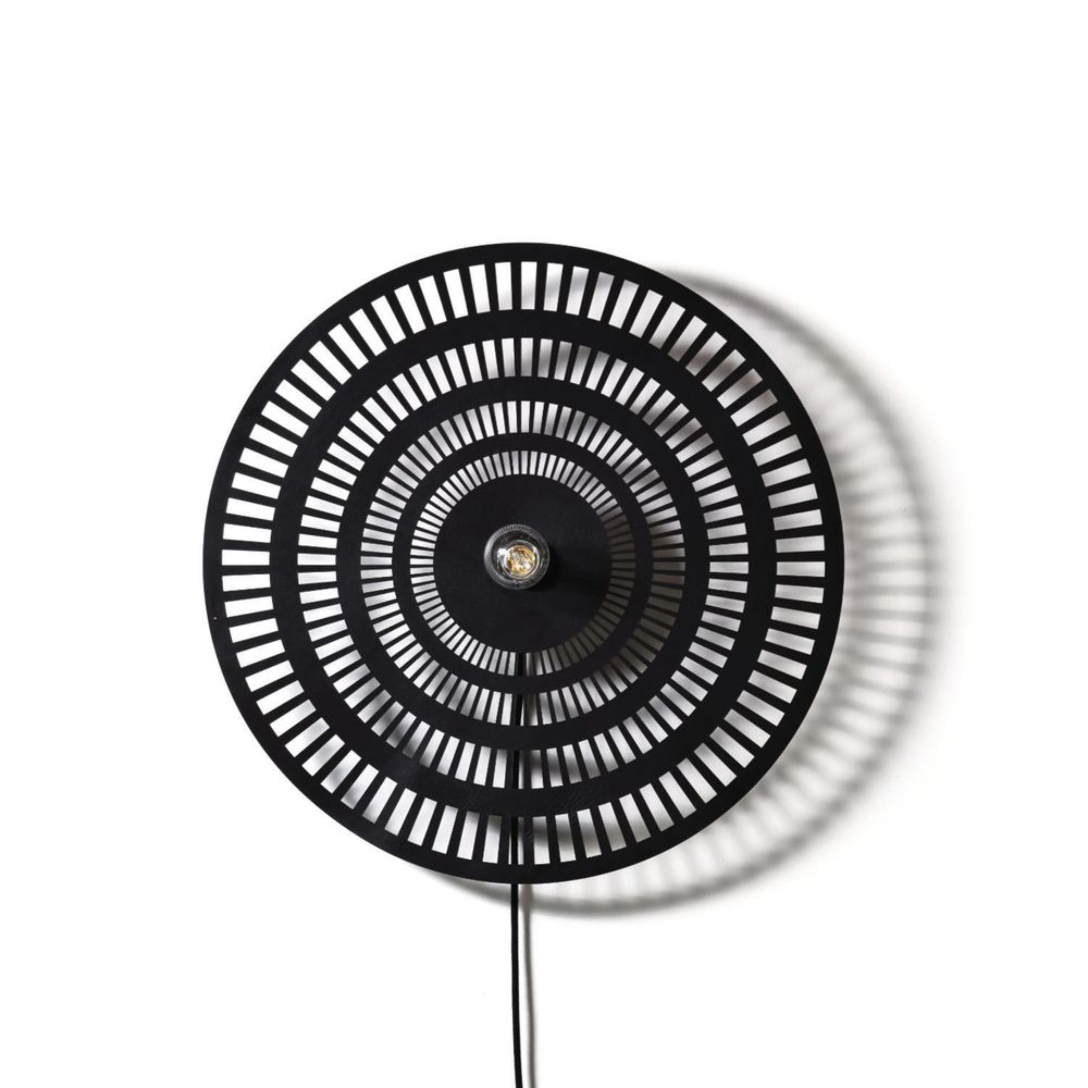 Objets design - APPLIQUE JONGA - CUIR - avec cable - LULE STUDIO