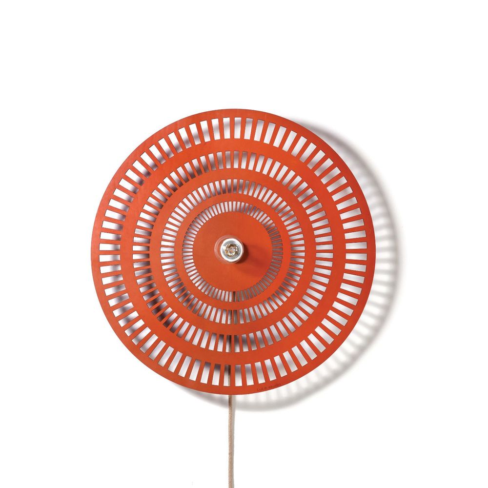 Objets design - APPLIQUE JONGA - CUIR - avec cable - LULE STUDIO