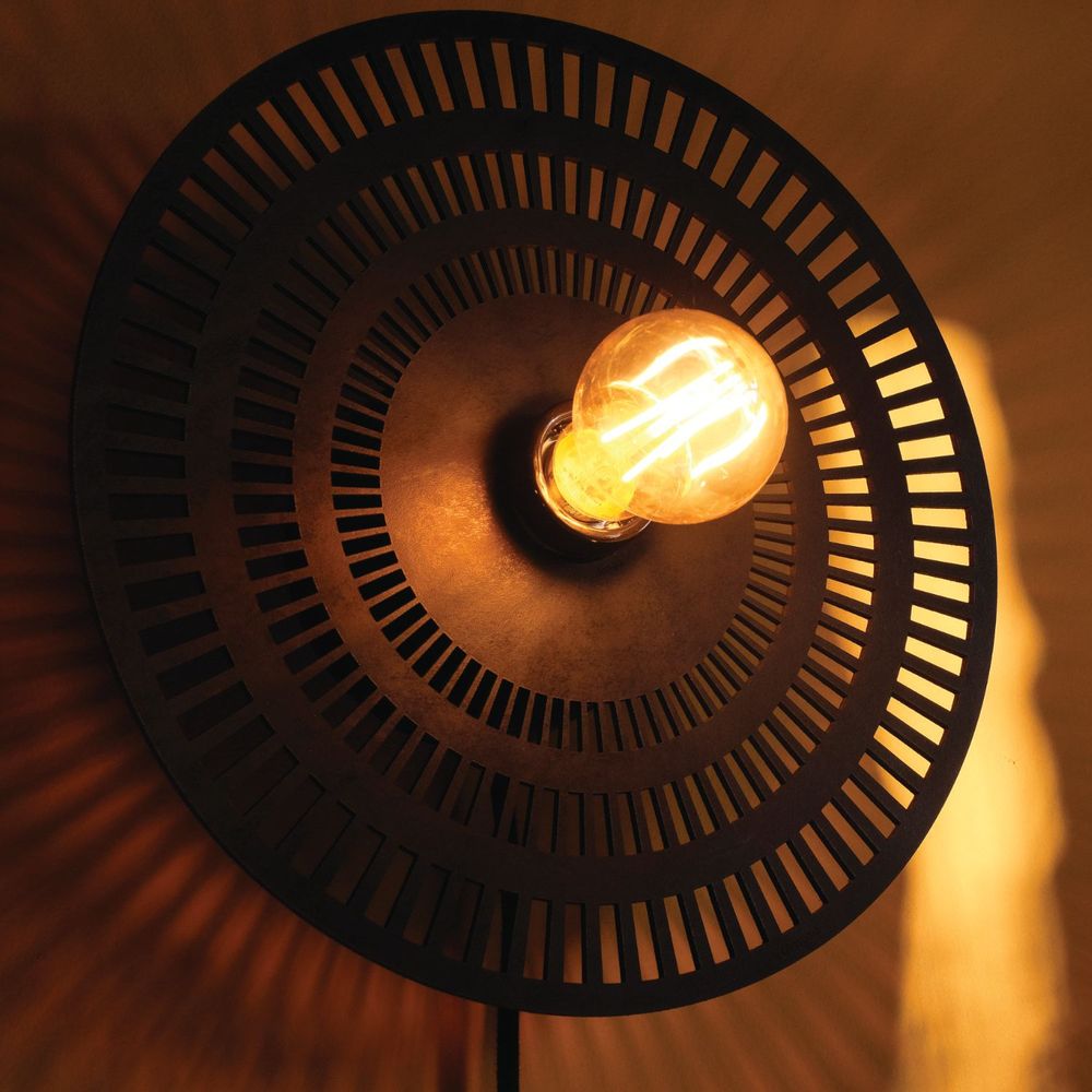 Design objects - JONGA WALL LAMP - LEATHER - without cable - LULE STUDIO