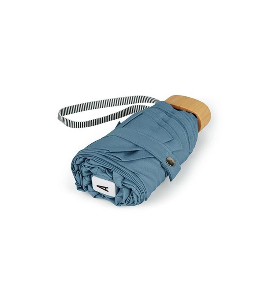 Travel accessories - Compact umbrella - Stone Blue - Victor - ANATOLE