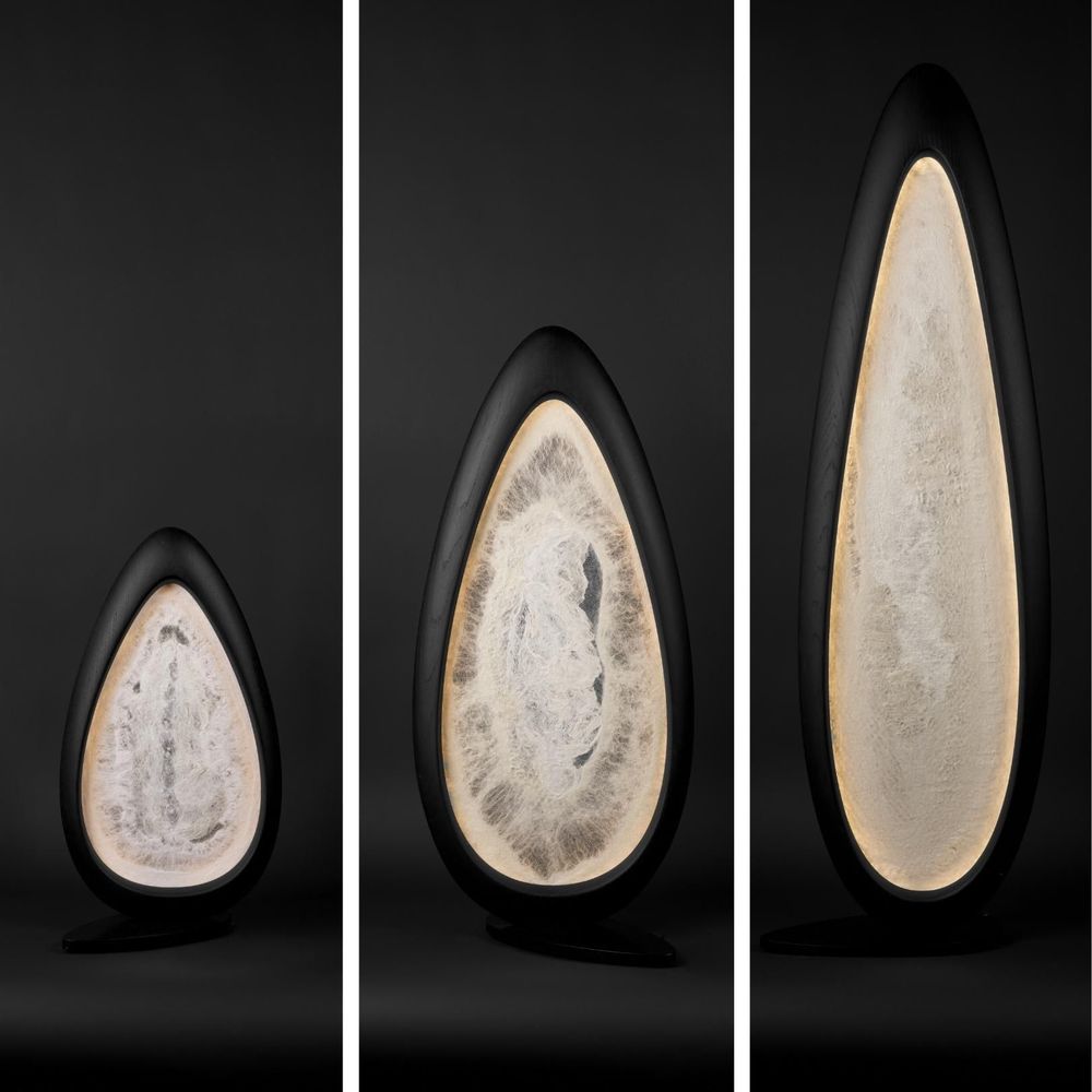 Objets design - GÉODE Lampe à poser "Quartz" - MURIEL UGHETTO