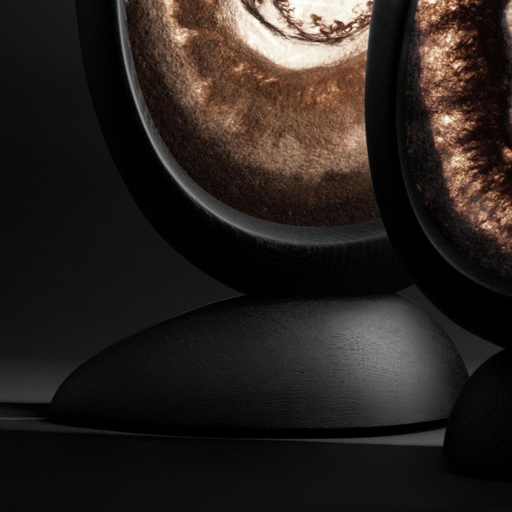 Objets de décoration - GÉODE Lampe à poser "Agate" - MURIEL UGHETTO
